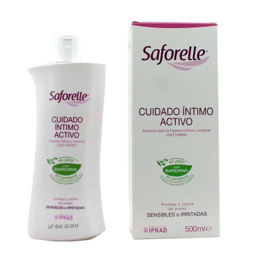 Saforelle Cuidado Intimo Activo 500 Ml