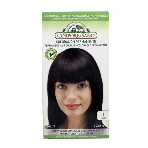Tinte 1 Negro 140 Ml Corpore Sano