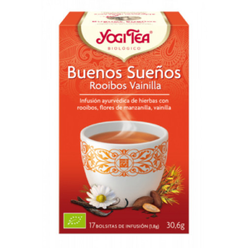 Yogi Tea Buenos Sueños Rooibos 17 Sobres 1,8 Gr