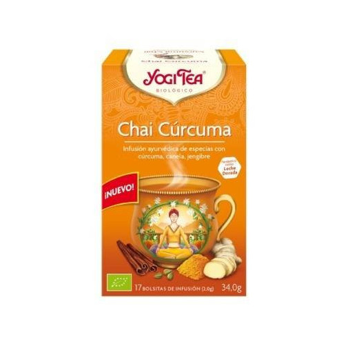 Yogi Tea Chai Curcuma 17 Bolsitas 2 Gr
