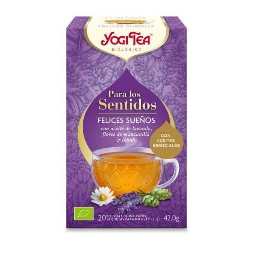 Yogi Tea Felices Sueños Para Los Sentidos 17 Infusiones