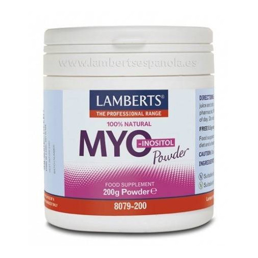 Myo Inositol 100% Natural En Polvo 200 Gr Lamberts
