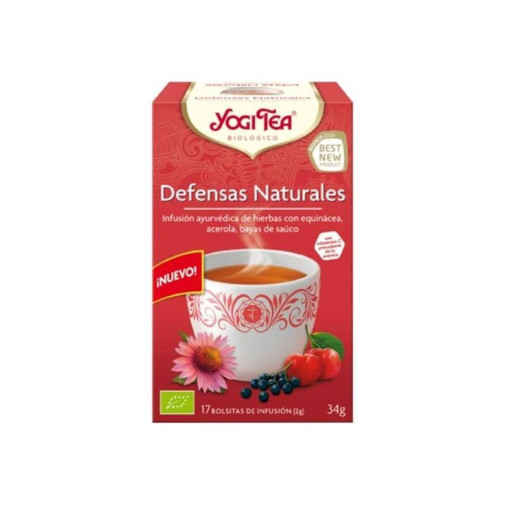 Yogi Tea Defensas Naturales 17 Filtros 2 Gr