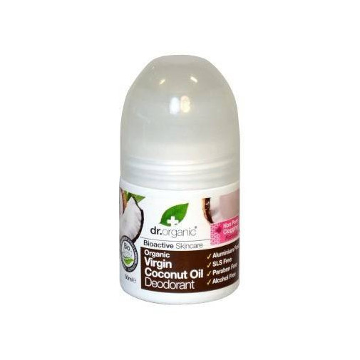 Desodorante Con Aceite De Coco Organico 50 Ml Dr. Organic
