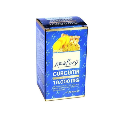 Curcuma En Estado Puro 40 Cápsulas 10.000 Mg Tongil