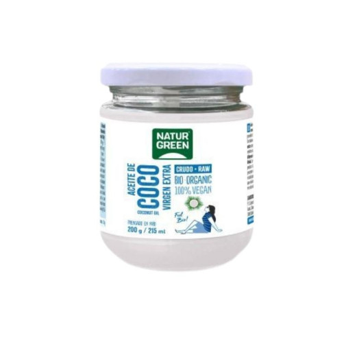 Aceite De Coco 200 Gr Naturgreen