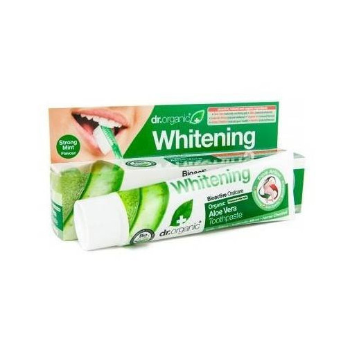 Pasta Dental Con Aloe Vera Organico 100 Ml Dr. Organic