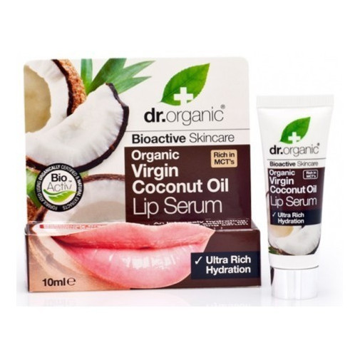 Serum Labial Con Aceite De Coco Organico 10 Ml Dr. Organic