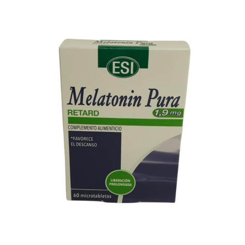 Esi Melatonin Retard Pura 1.9 Mg 60 Microtabletas