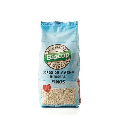 Copos De Avena Finos Integral 500 Gr Biocop