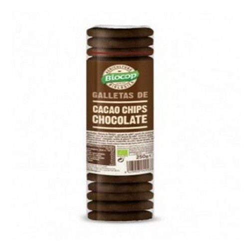 Galleta De Cacao Y Chocolate 250 Gr Biocop