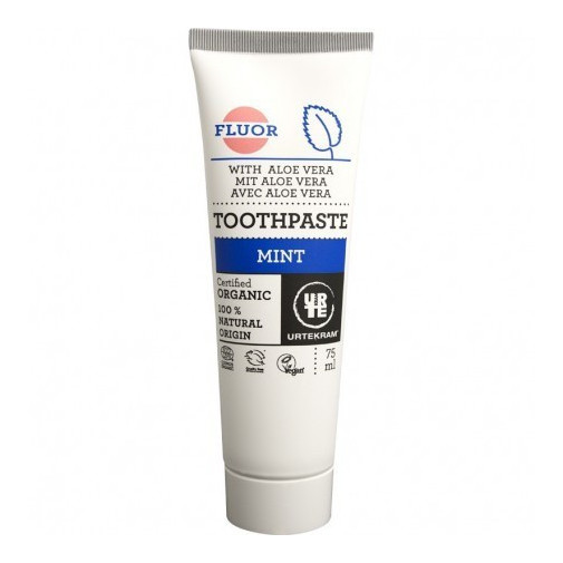 Dentifrico Menta Aloe Fluor 75 Ml Urtekram