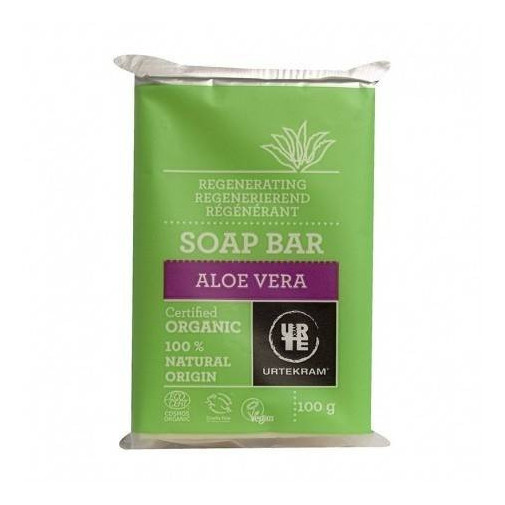 Jabon Aloe Vera 100 Gr Pastilla Urtekram