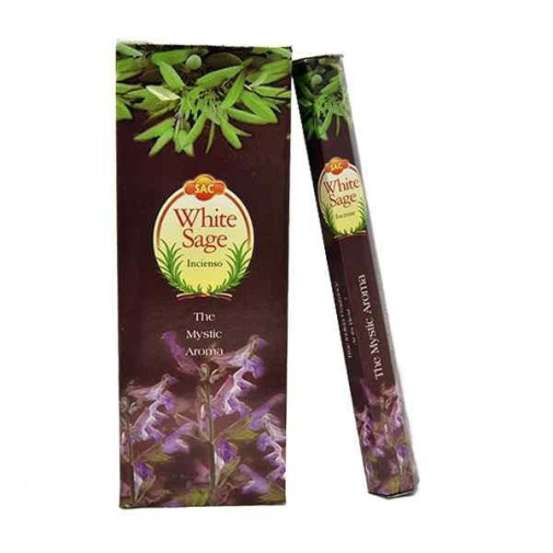 Incienso White Sage Salvia (Sac) 6 Varillas