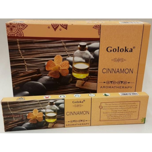 Incienso Aromatico De Canela Goloka 15 Gr