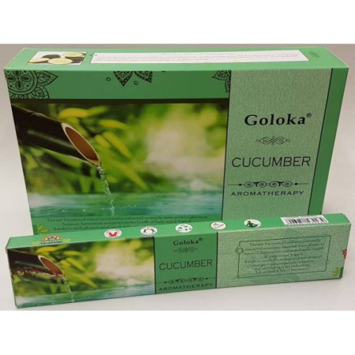 Incienso Aromatico De Pepino Goloka 15 Gr