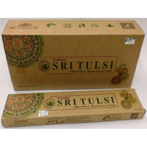 Incienso Sri Tulsi Goloka Organic 15 Gr