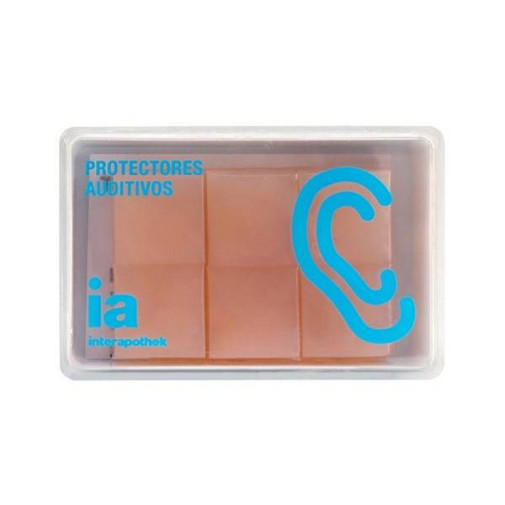 Tapon Oido Silicona Moldeables 6 Unidades Interapothek