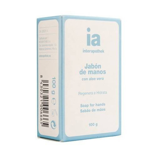 Jabon De Manos Pastilla Aloe  Vera 100 Gr Interapothek