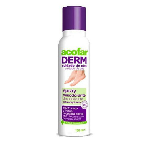 Acofarderm Desodorante Pies Spray 150 Ml Acofar