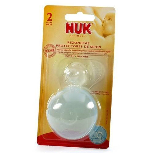 Pezonera Nuk Redonda Silicona 2 Und.