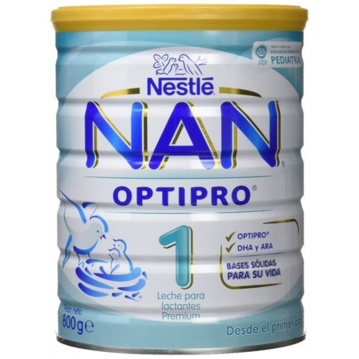 Nan Optipro 1 Leche Lactantes 800 Gr
