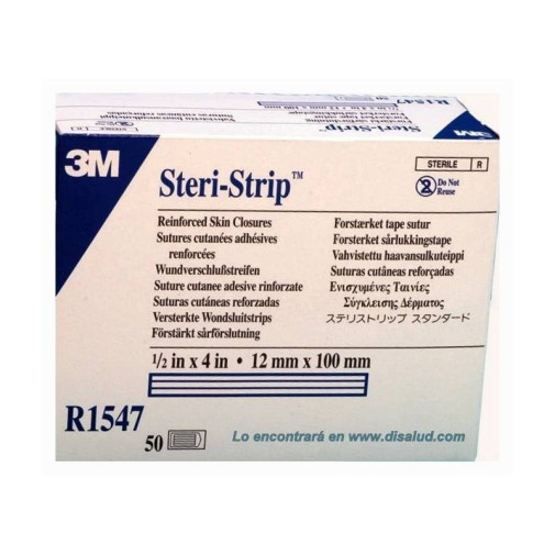 Steri Strip Sutura Adhesiva 100Mm X12Mm