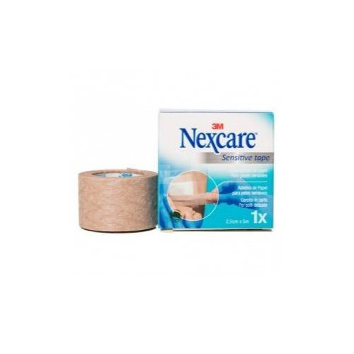 Esparadrapo De Papel Piel 5M X 2,5Cm Nexcare