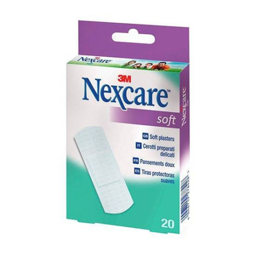 Nexcare Soft 20 Tiras 25 X 72Mm