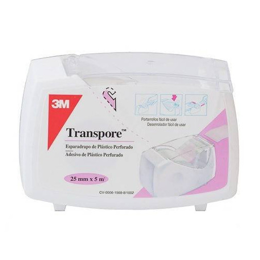 Esparadrapo Transpore 5X2,5