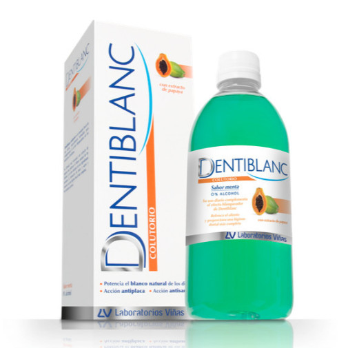 Dentiblanc Colutorio Sabor Menta 500 Ml
