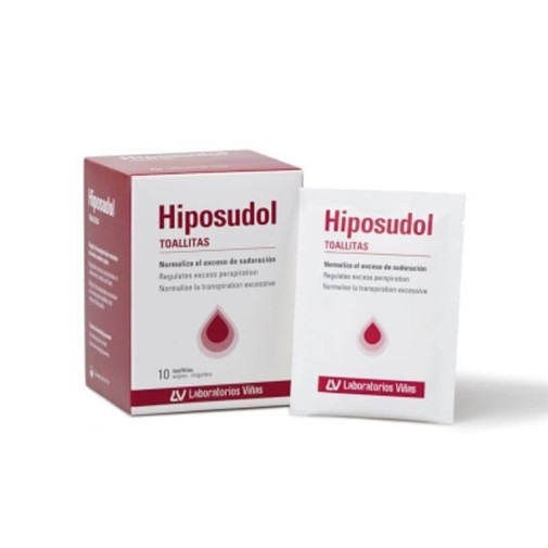 Hiposudol Toallitas 10 Unidades