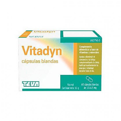 Vitadyn 60 Cápsulas Blandas Teva