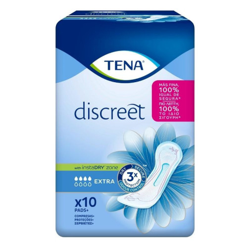 Tena Discreet Extra 10 Und.