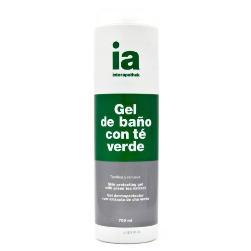 Interapothek Gel De Baño Con Té Verde 750Ml