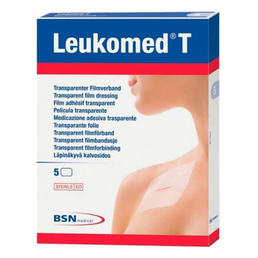 Leukomed T Apósito Transparente 15X20 Cm 5 Unidades Leukoplast
