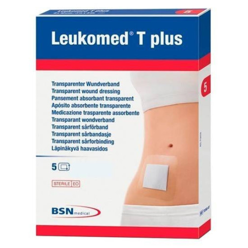 Leukomed T Plus Ste 8Cm X 15Cm 5 Unds