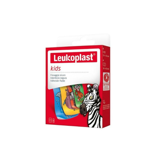Leukoplast Kids Zoo Surtido 12 Unds