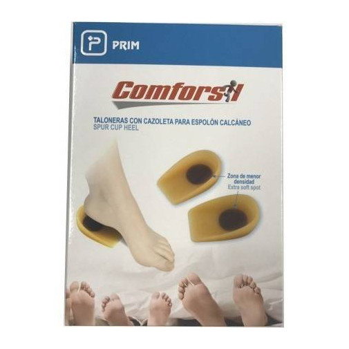 Comforsil Talonera Con Cazoleta Para Espolones Talla L 2 Unidades Prim