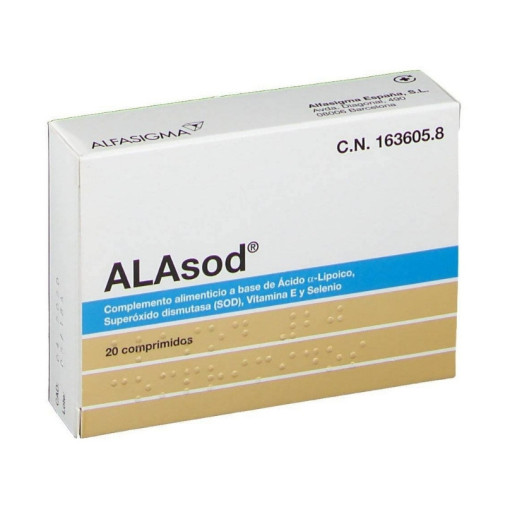 Alasod 20 Comprimidos