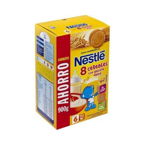 Nestle 8 Cereal Galleta Maria 725 G