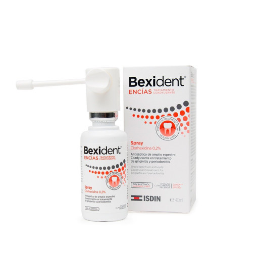 Bexident Encias Spray Con Clorhex 40 Ml