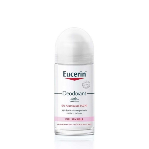 Eucerin Desodorante 0% Aluminio Roll On 50 ml