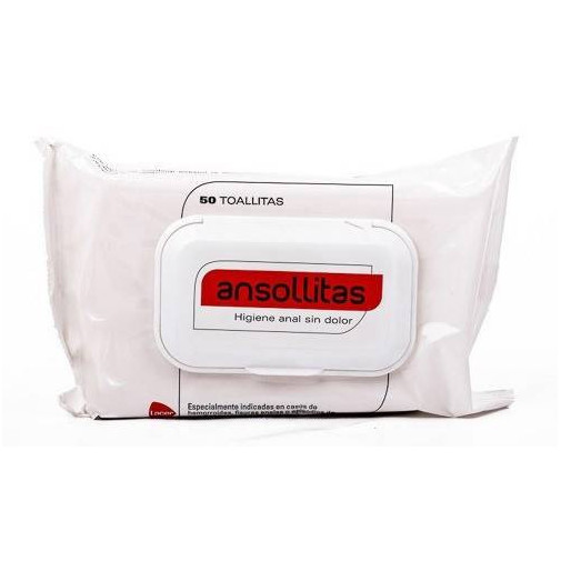 Ansollitas Toallitas Higiene Anal 50 Ud