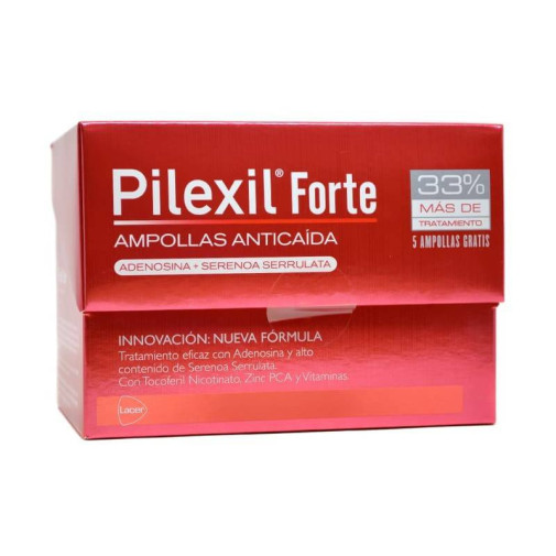 Pilexil Forte Ampollas 15 + Regalo 5 Unidades