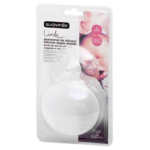 Suavinex Pezoneras Silicona Talla S 2 U