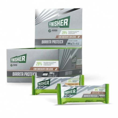 Barritas Con Pepitas De Chocolate Con Leche 20 Unidades Finisher