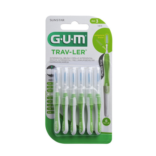 Trav Ler Cepillo Interdental Cilindrico 1,1 Mm 4 Unidades Gum