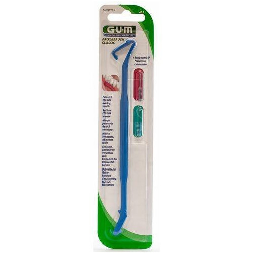 Proxabrush Classic Portacepillos Con Mango + 2 Recambios Gum