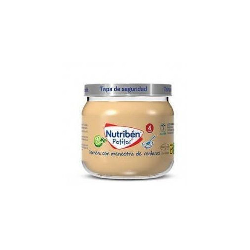 Nutriben Ternera Menestra Verdura 120 G